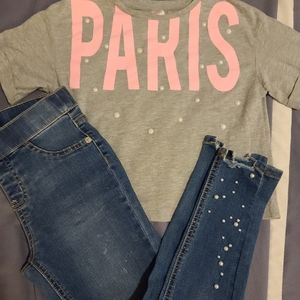 Justice sz 8 Paris outfit